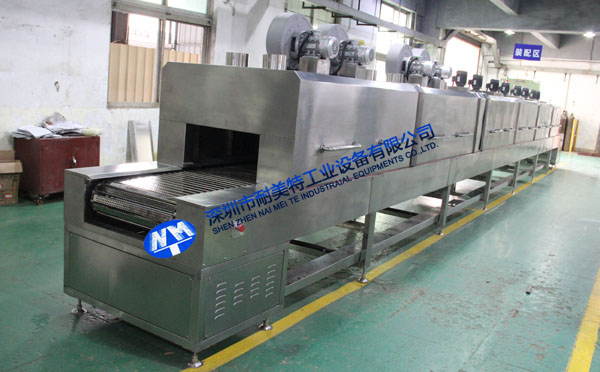 醫療行業呼吸面罩成型固化不銹鋼隧道爐-深圳市善順科技有限公司