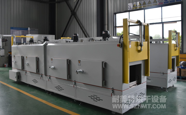 新能源汽車電機(jī)產(chǎn)品涂膠后膠水固化熱套冷卻通道加熱隧道爐 新能源汽車電機(jī)產(chǎn)品涂膠后膠水固化熱套冷卻通道加熱隧道爐